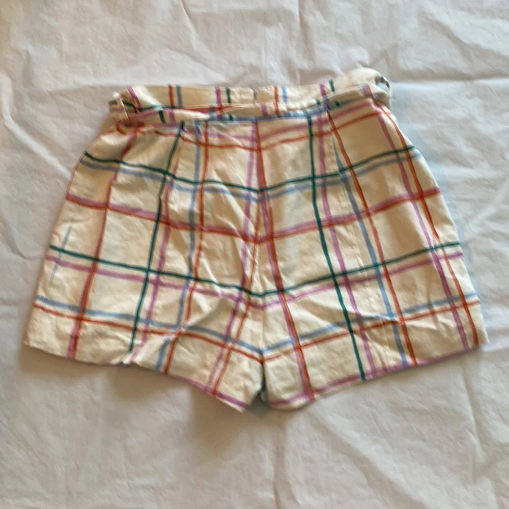 WayF Womens Plaid Shorts Size Medium - Picture 4 of 5
